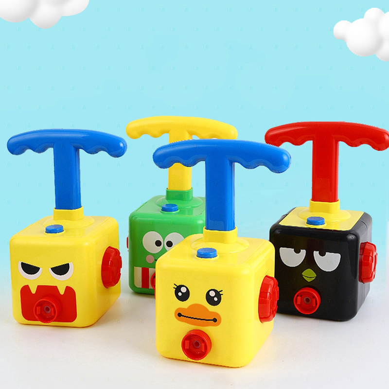 Air Powered Hand Push Balloon Car Assortment