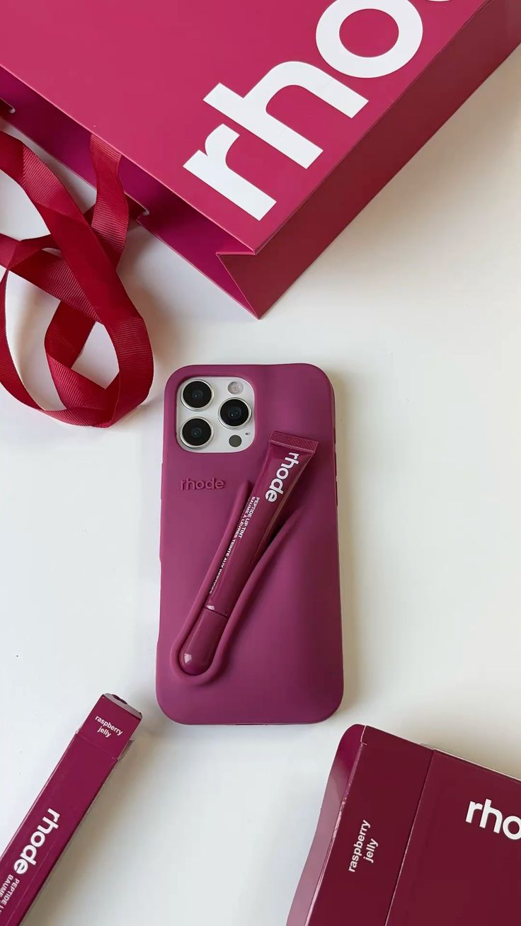 Rhode iPhone Case with Peptide Liptint