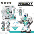Remote Control Robot With Smoke And Gel Ball Shooting