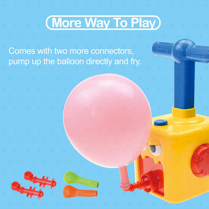 Air Powered Hand Push Balloon Car Assortment