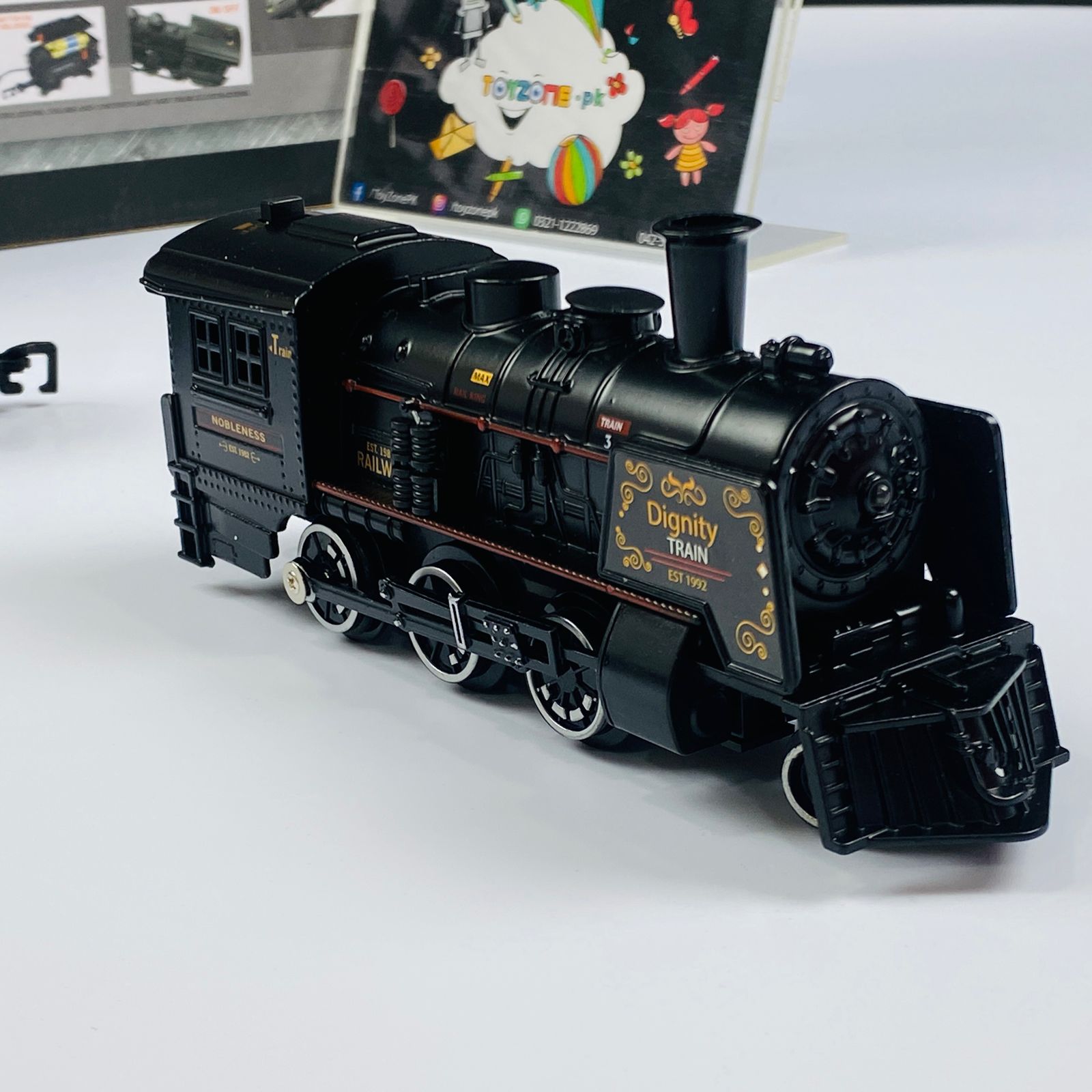 Metal Alloy Steam Train Set - TZP1