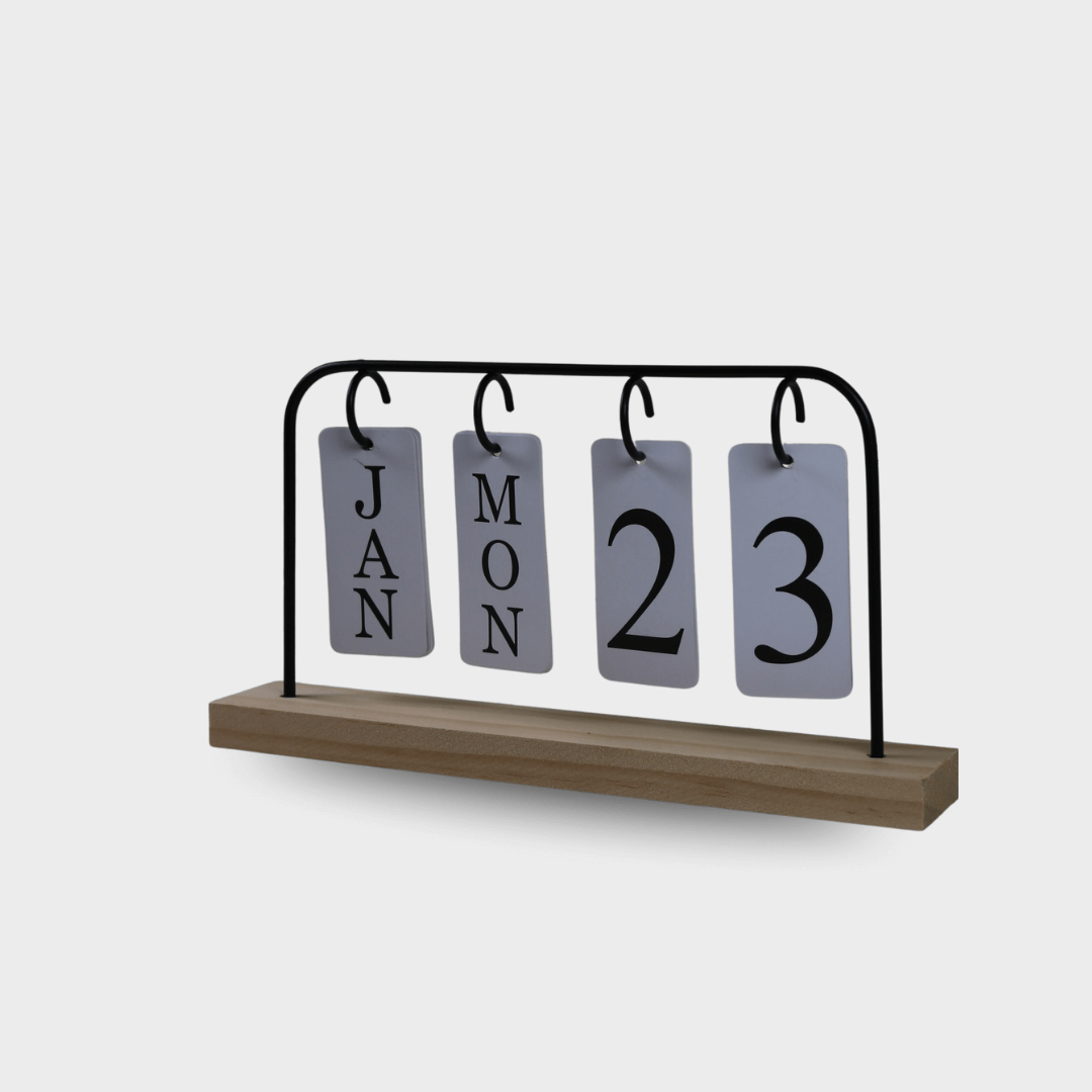 Wooden Calendar