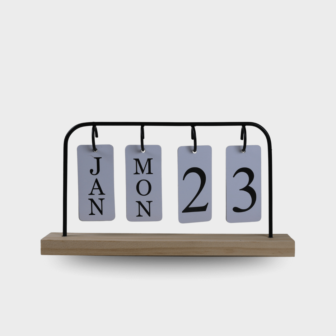 Wooden Calendar
