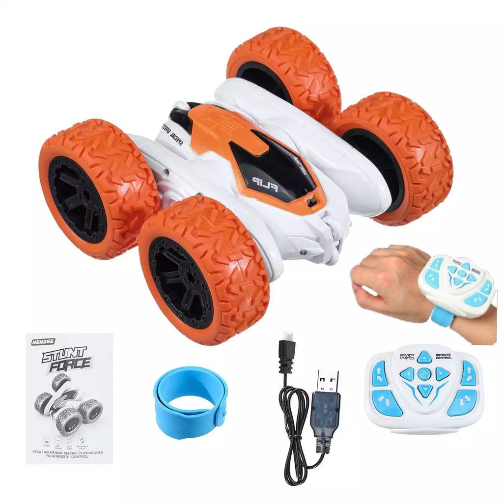 2.4GHz Remote Control 4 Channel Watch Sensor Stunt Car