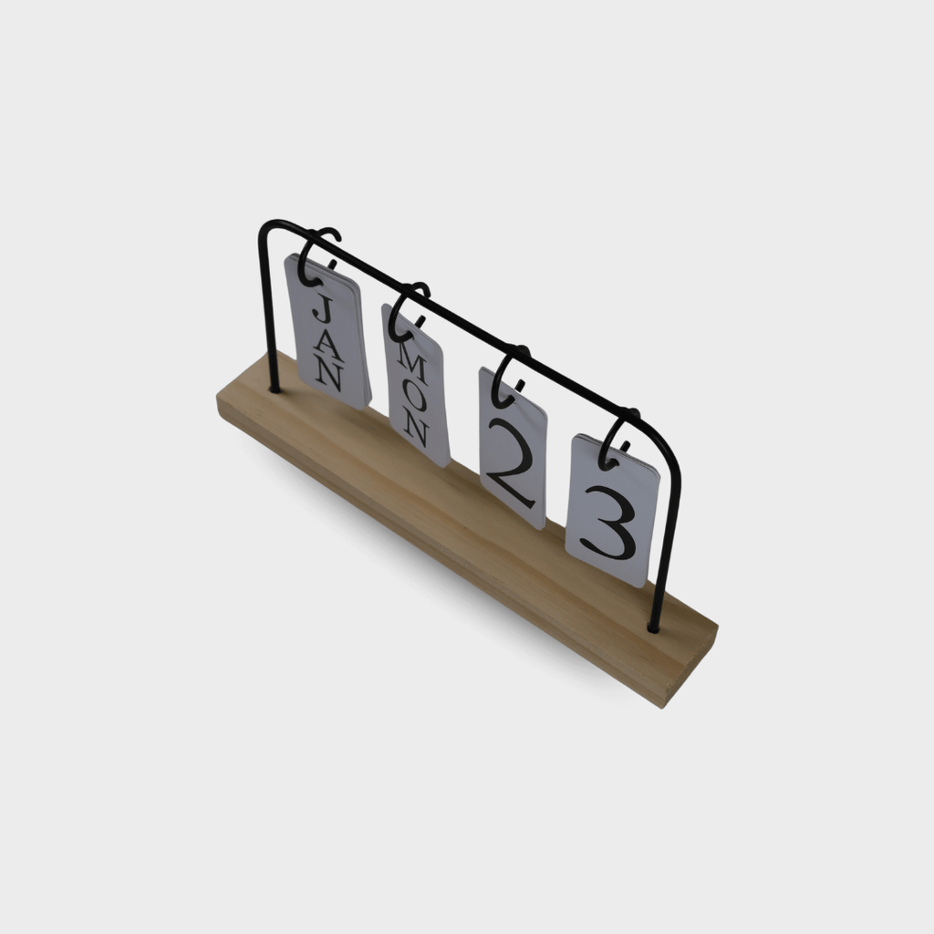 Wooden Calendar