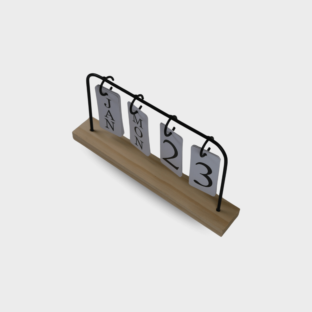 Wooden Calendar