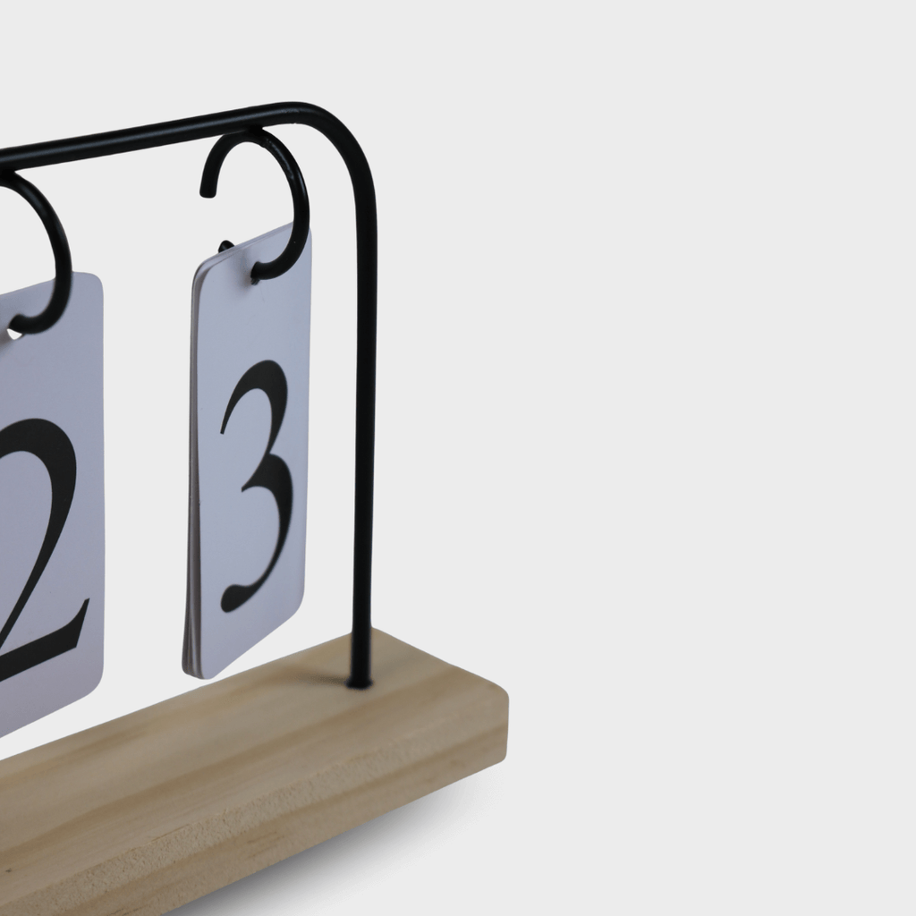 Wooden Calendar