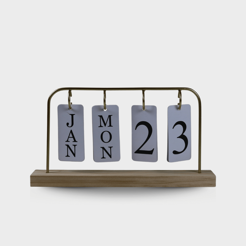 Wooden Calendar