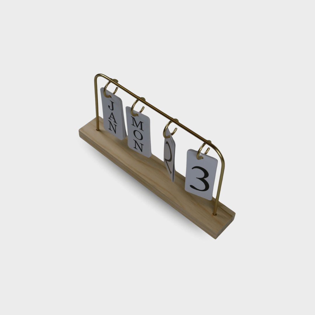 Wooden Calendar
