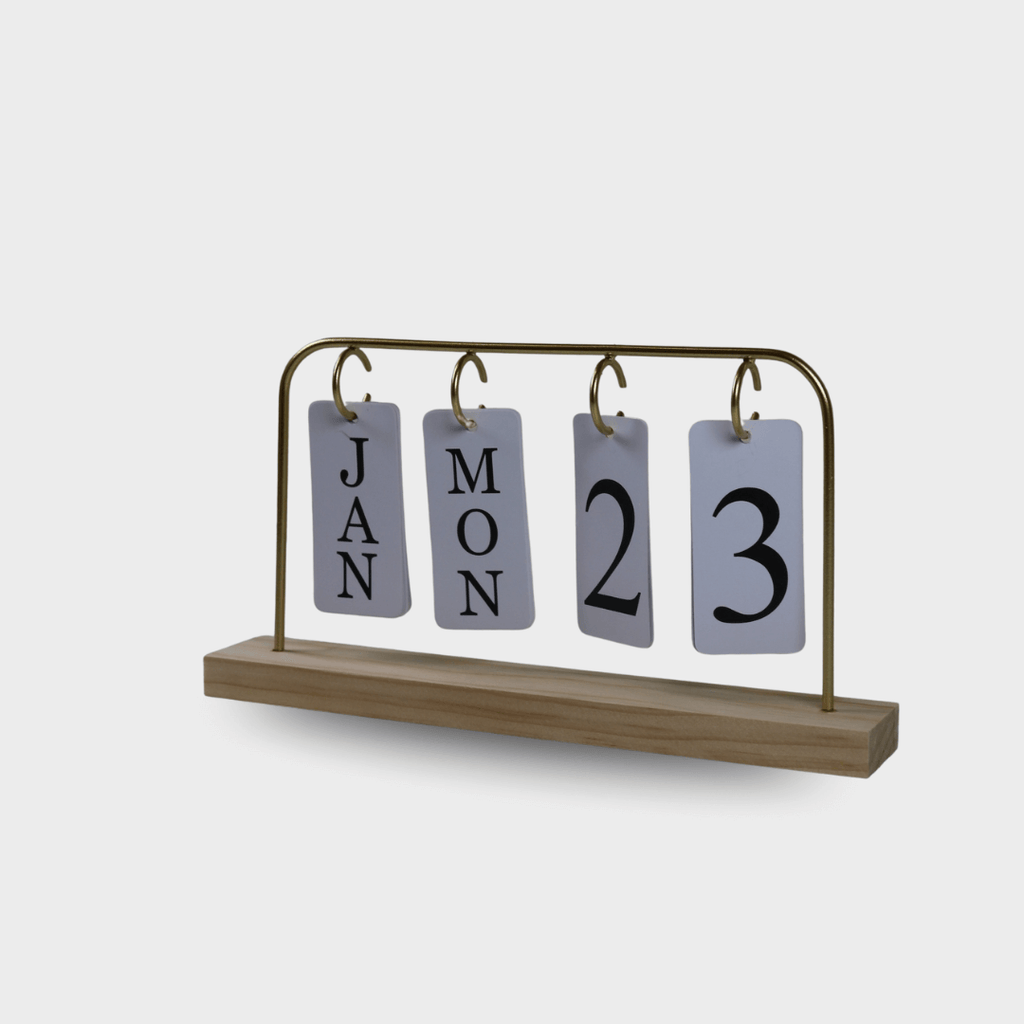 Wooden Calendar