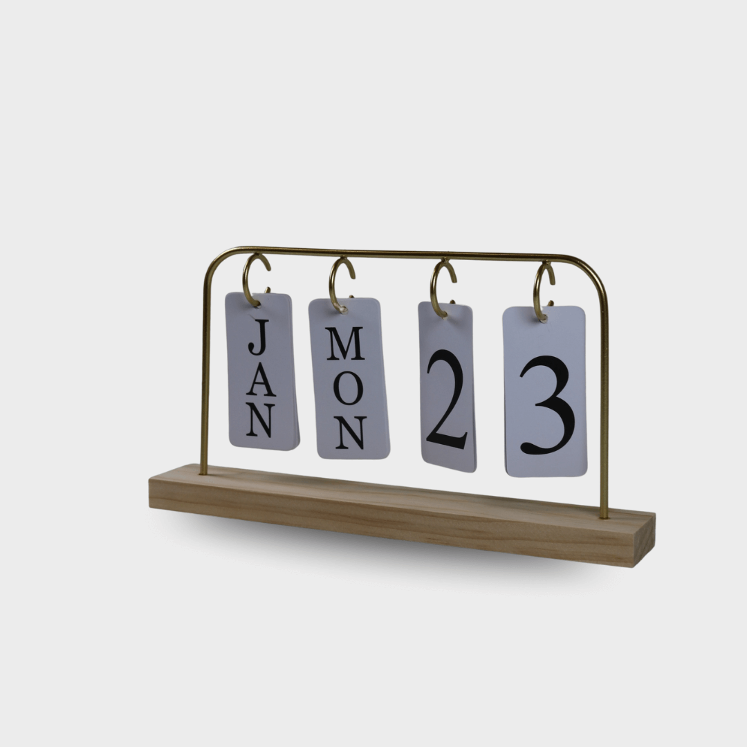 Wooden Calendar