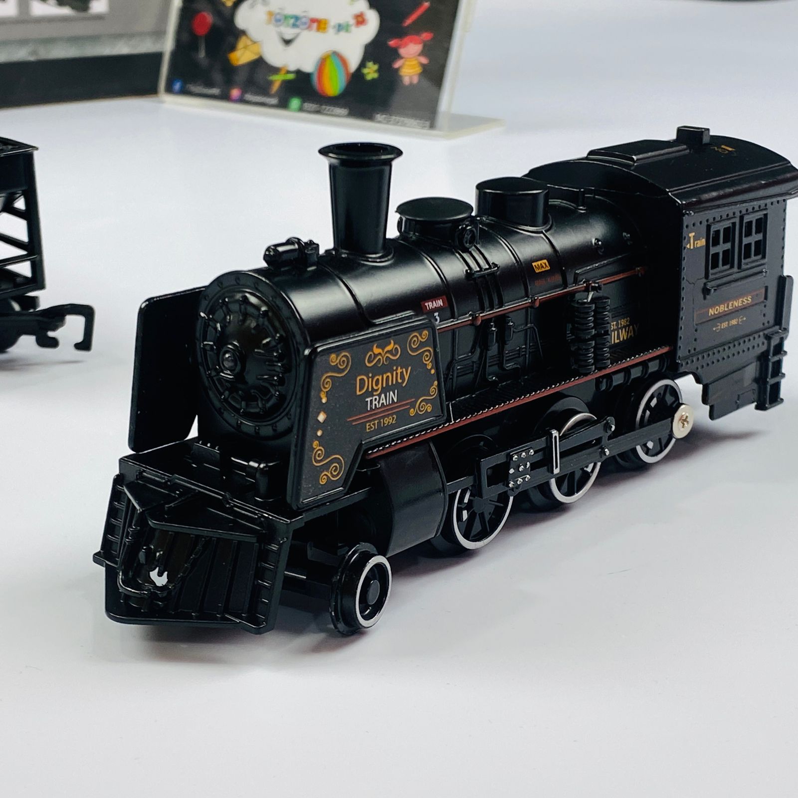 Metal Alloy Steam Train Set - TZP1