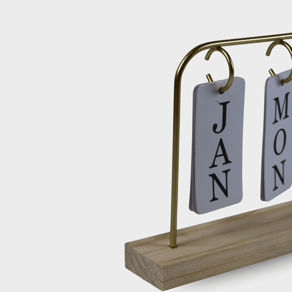 Wooden Calendar