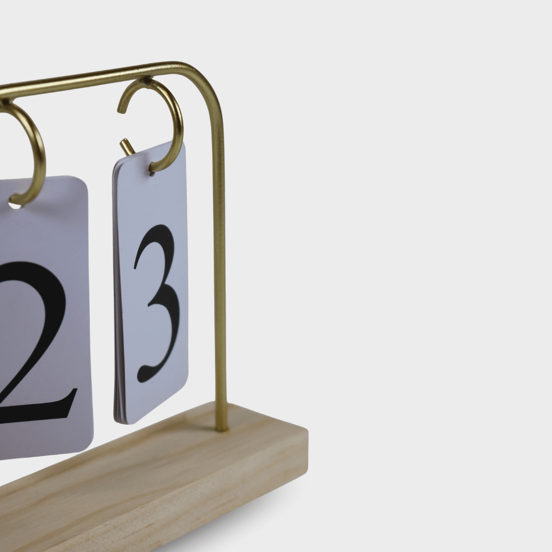 Wooden Calendar