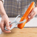2 in 1 Vegetable Peeler – Dual Blade Stainless Steel Fruit & Vegetable Peeler with Julienne Cutter