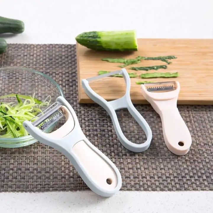 2 in 1 Vegetable Peeler – Dual Blade Stainless Steel Fruit & Vegetable Peeler with Julienne Cutter