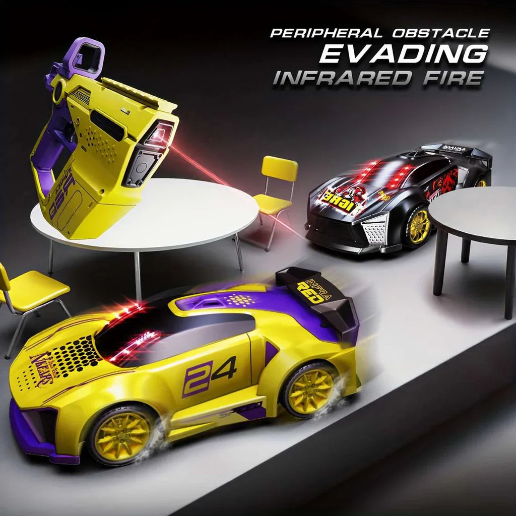 2 Player R/C Laser Gun Car Set
