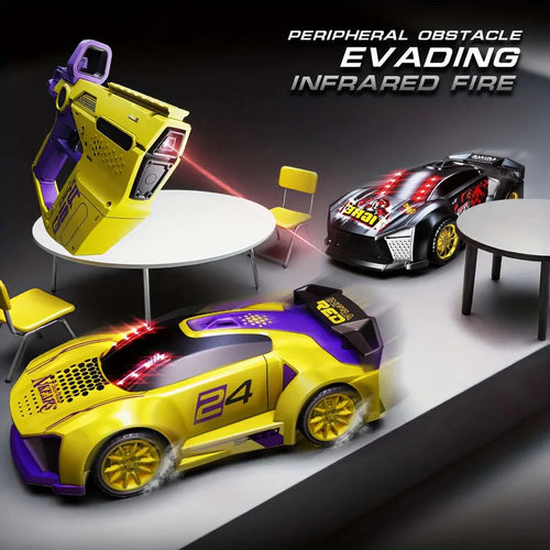 2 Player R/C Laser Gun Car Set
