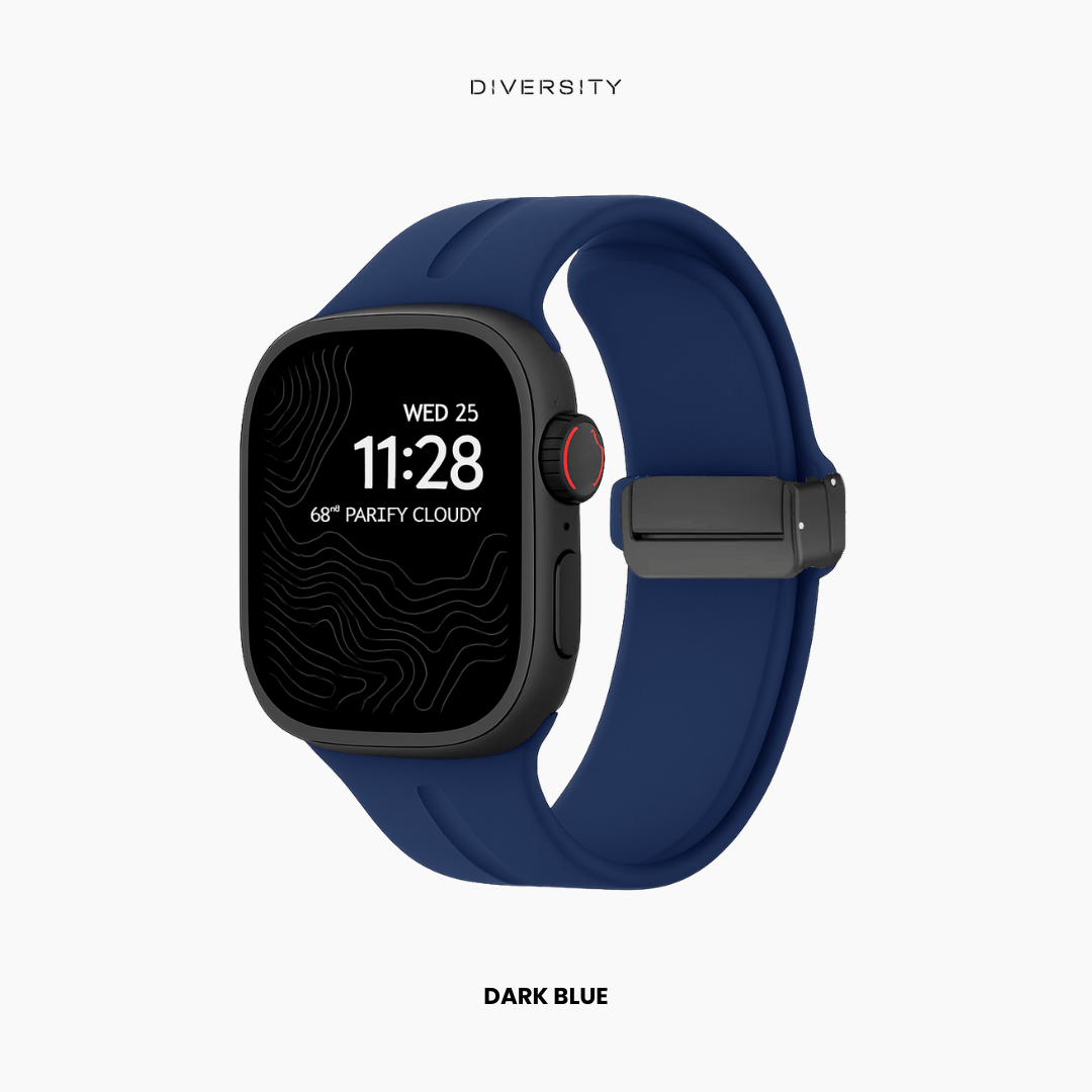 Magnetic Loop Band For Apple Watch - Dark Blue