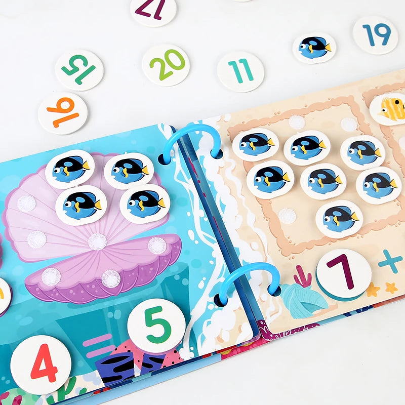 Learning Education Montessori Kids Busy Book