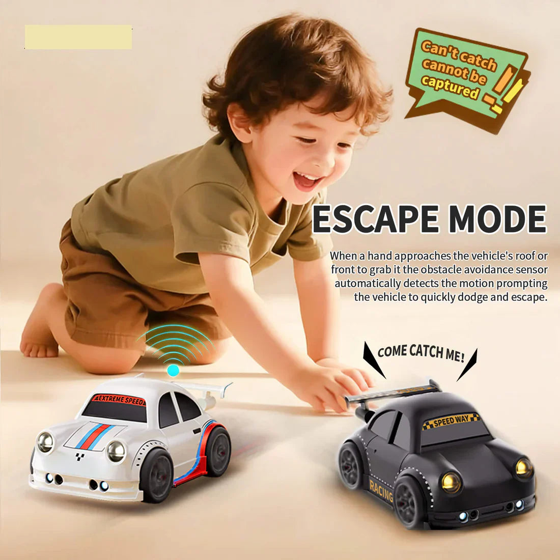 2.4GHz Electric Remote And Induction Controlled Mini Drift Car