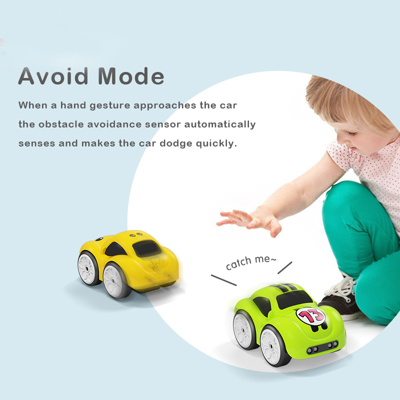2.4G Electric Mini Remote Control Follow Up Sensor Car