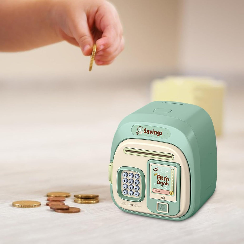 Cash Box And Coin Collector ATM Machine