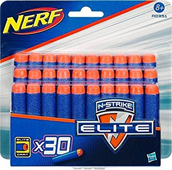 HASBRO Nerf N-Strike Elite Refill, Pack of 30 Dart