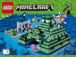 1122-Piece My World The Ocean Monument Blocks Set