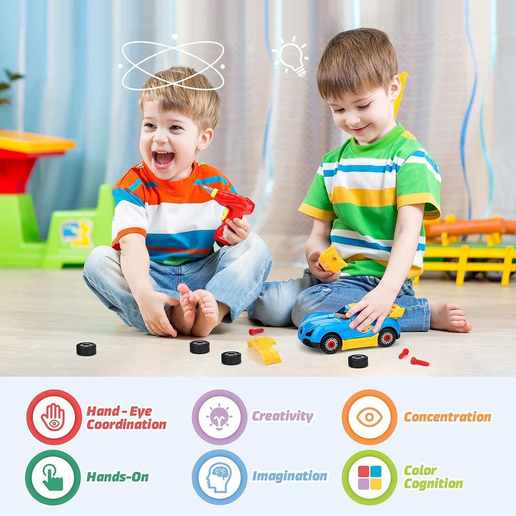 30 Pcs Engineering Car Set