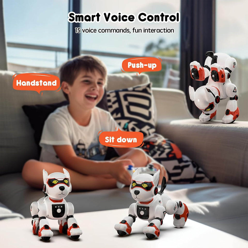 Ai Remote Control Robot Dog with Voice Controller