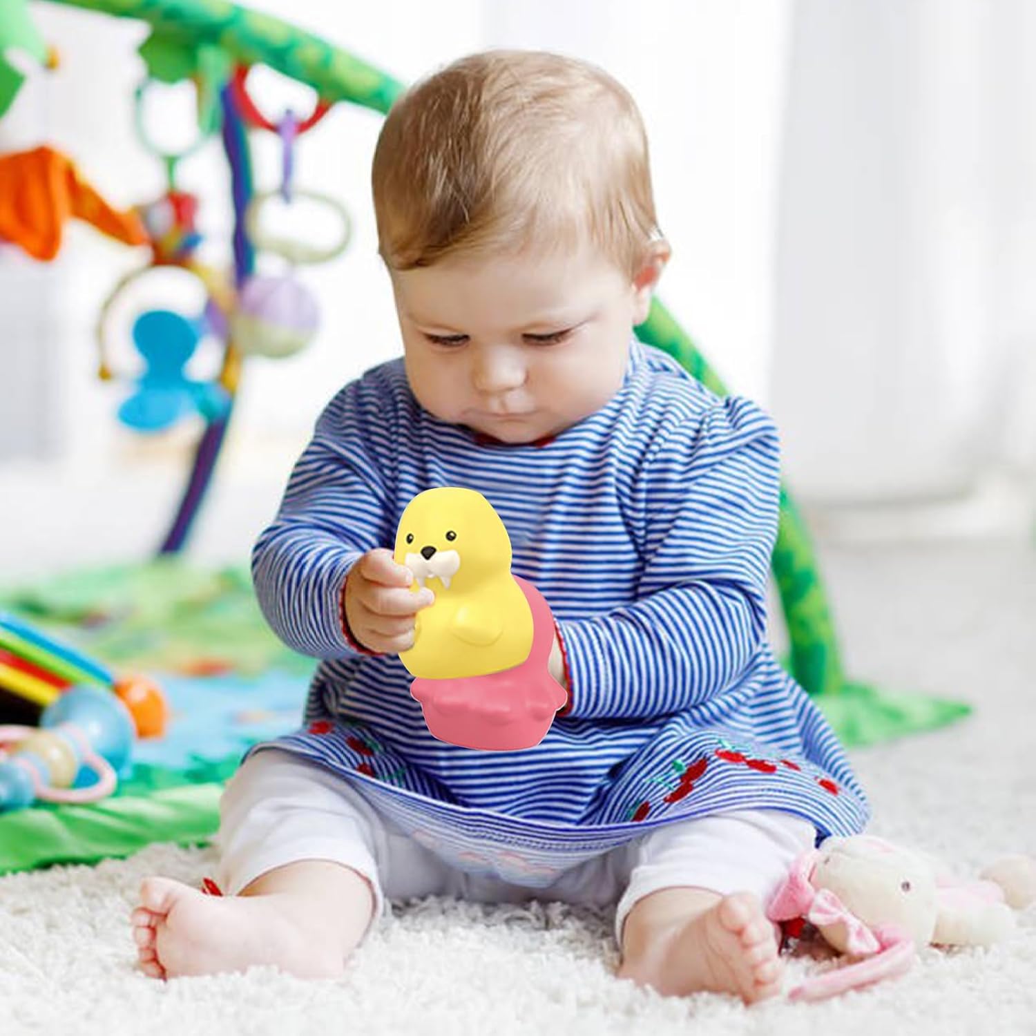 32 Piece Silicone Soft Building Blocks