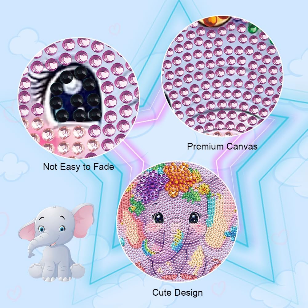 DIY Diamond Animals Painting Set