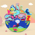 Dinosaur Wooden  Stacking Toy For Kids