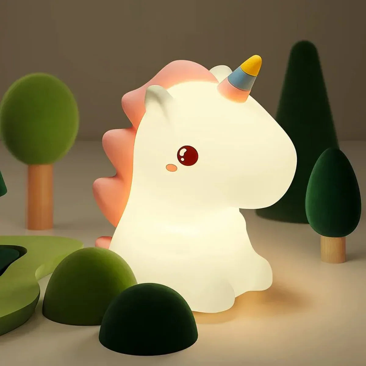 Silicone LED Night Light USB Rechargeable And Touch Control