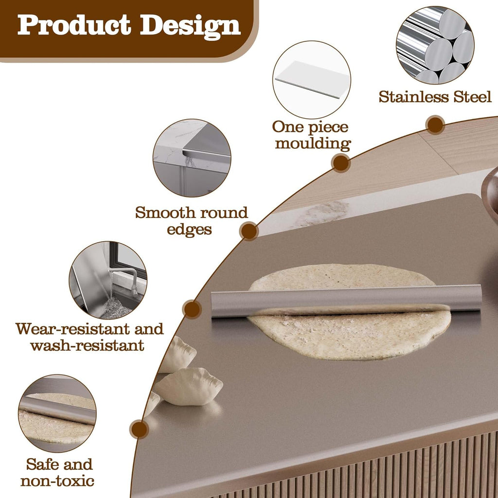 Stainless Steel Cutting Board, Hygienic & Easy to Clean