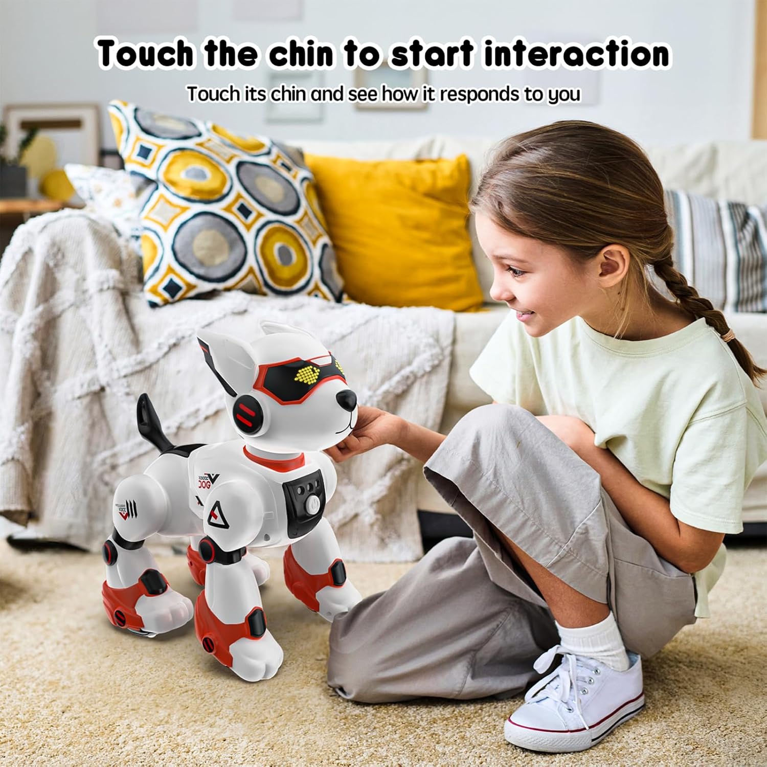 Ai Remote Control Robot Dog with Voice Controller