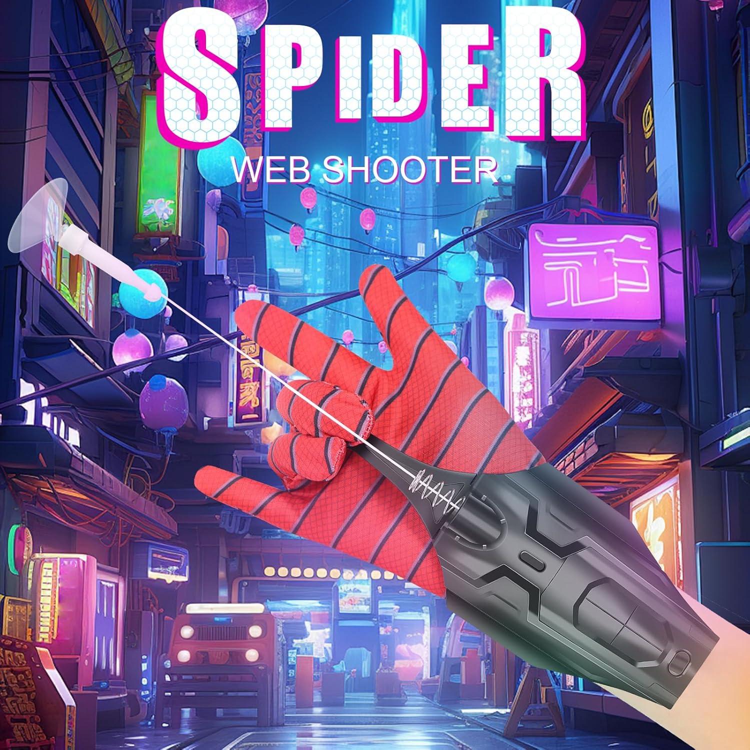 Spiderman String Web Shooter Glove