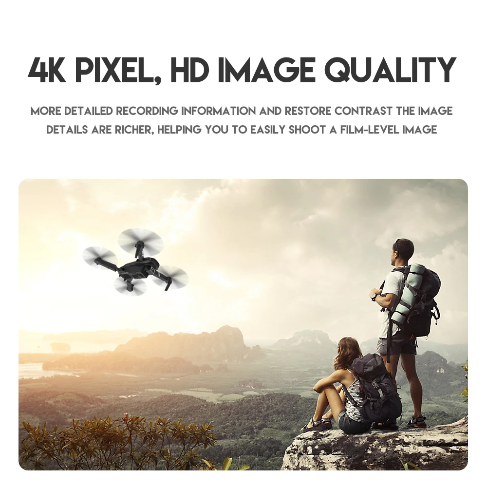 E88 Pro Foldable RC Drone With 1080 HD Camera