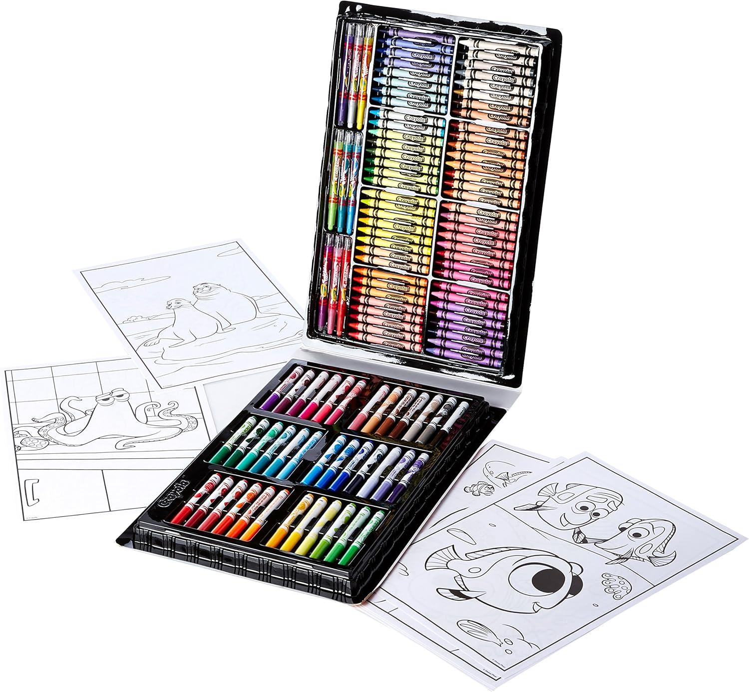 Crayola Disney Pixar Finding Dory Under Sea 125+ Pieces Creativity Kit