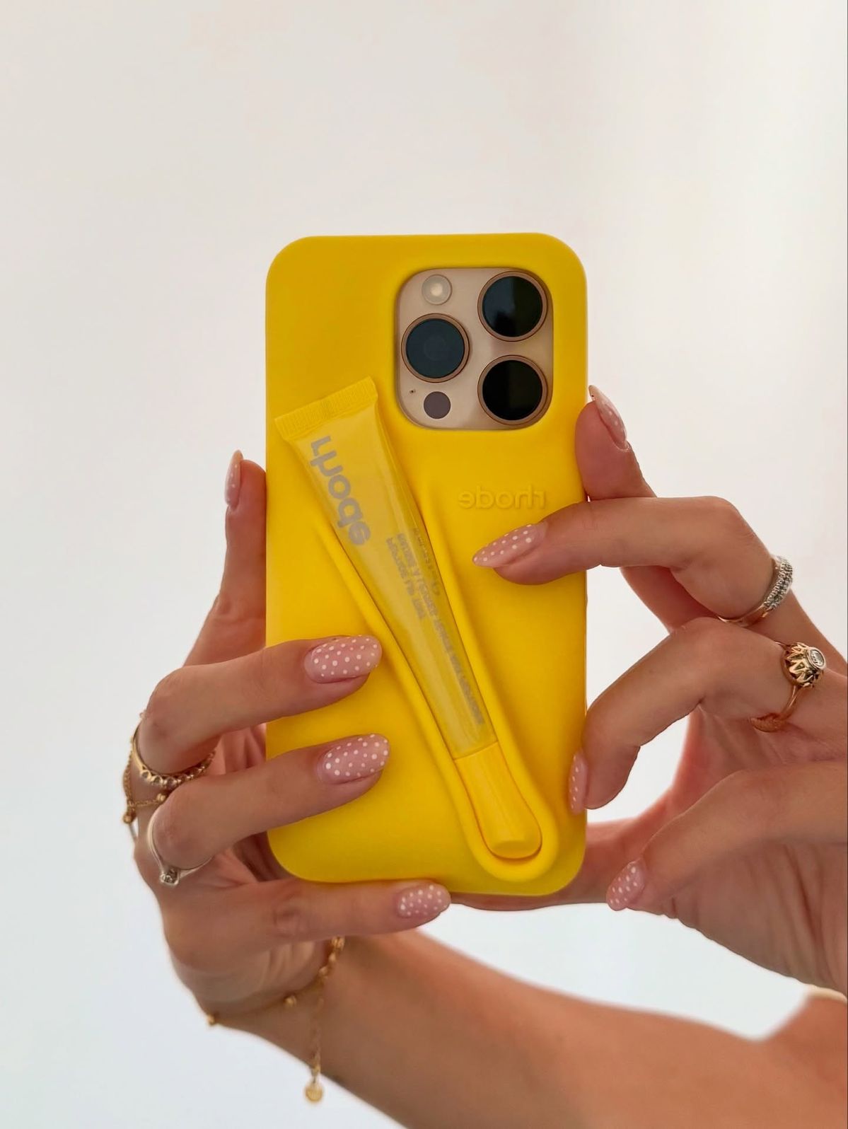 Rhode iPhone Case with Peptide Liptint