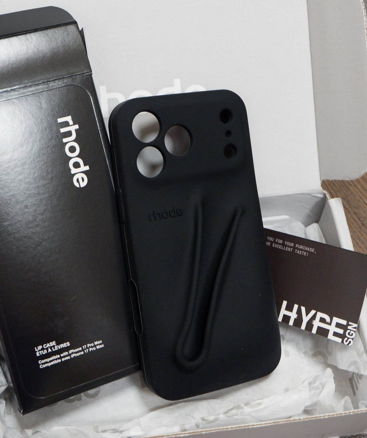 Rhode iPhone Case with Peptide Liptint