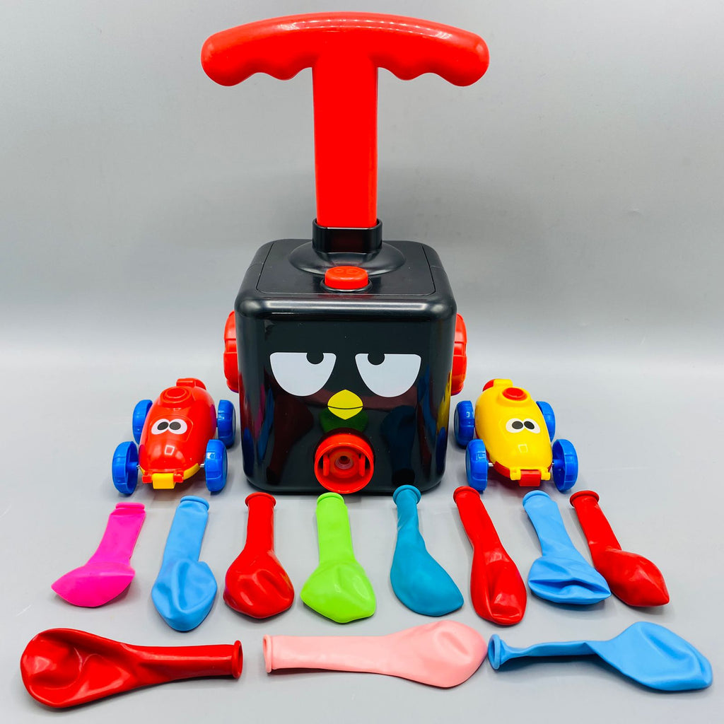 Air Powered Hand Push Balloon Car Assortment