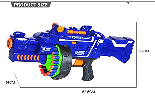 Blaze Storm Manual Soft Bullet Shooting Gun Toy