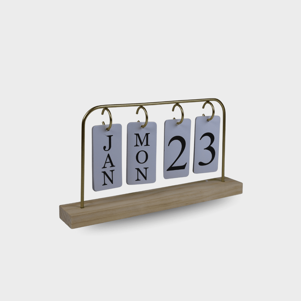 Wooden Calendar