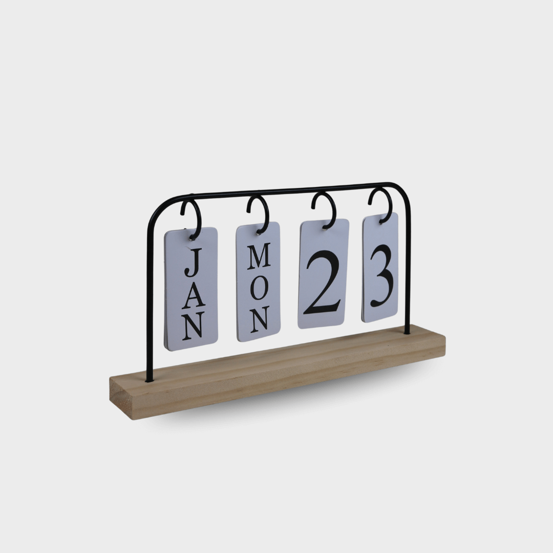 Wooden Calendar