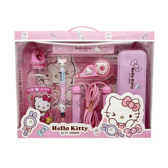 Stationery Set Jump Rope & Water Bottle