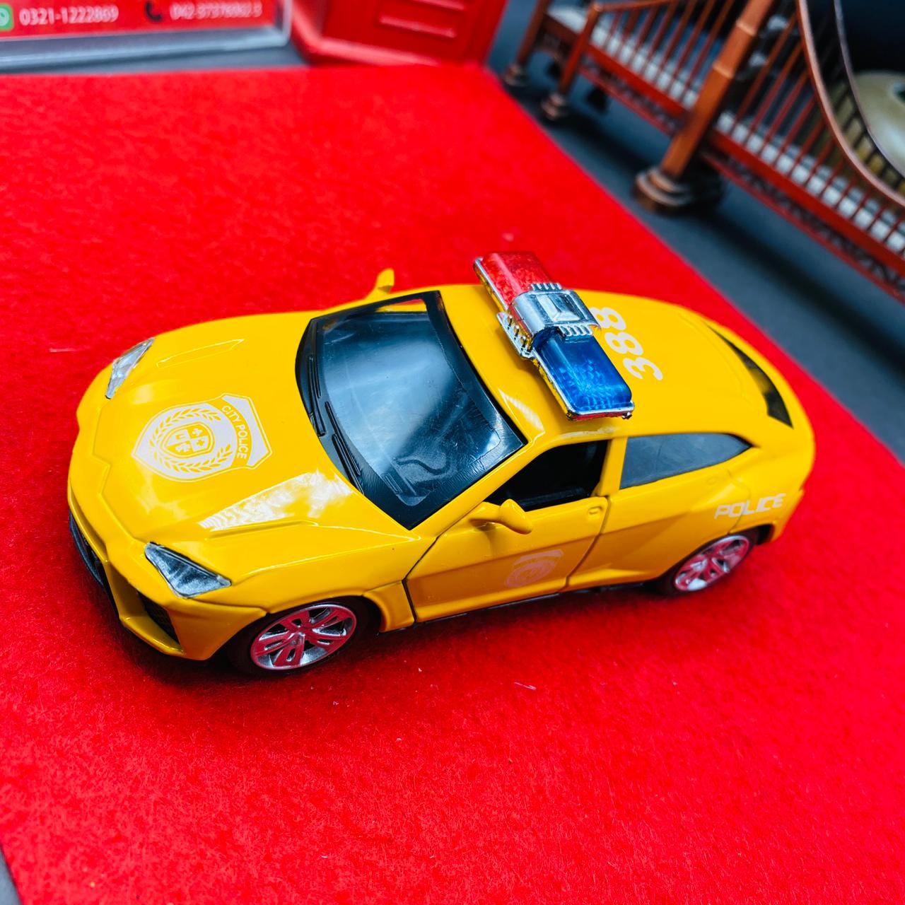 Die-cast Lamborghini Urus Police Car - TZP1