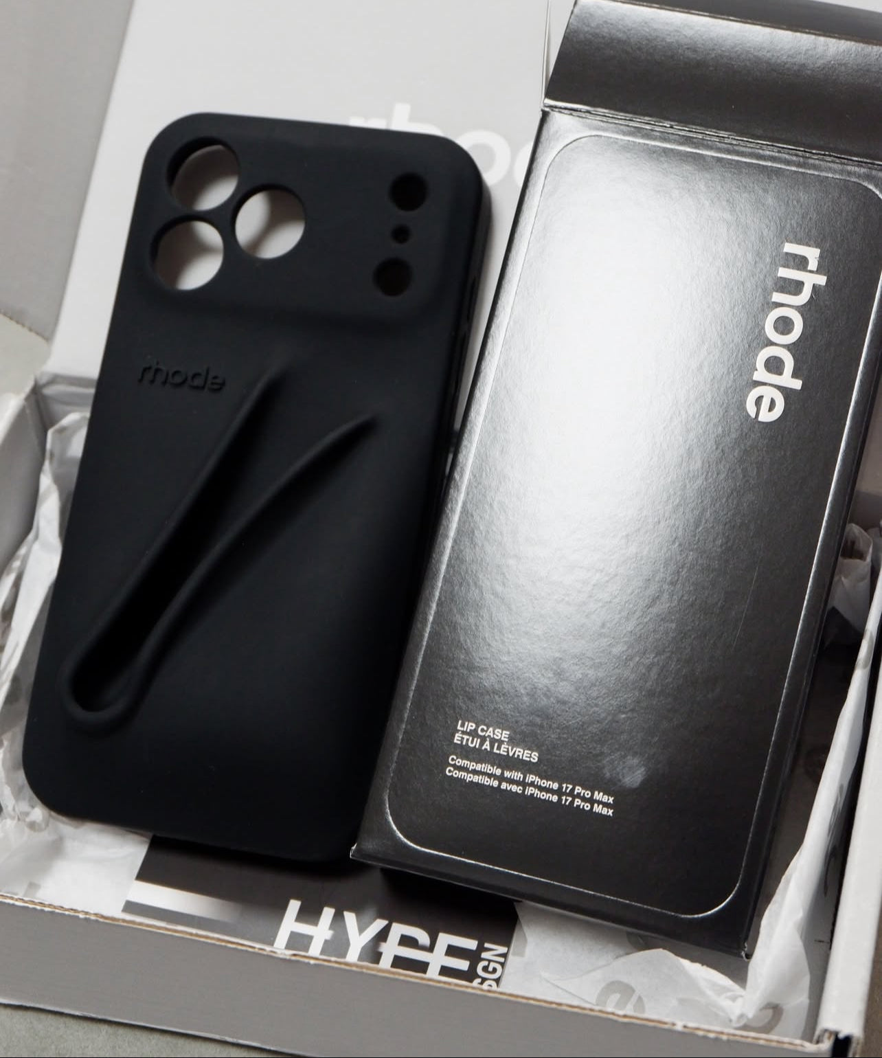 Rhode iPhone Case with Peptide Liptint