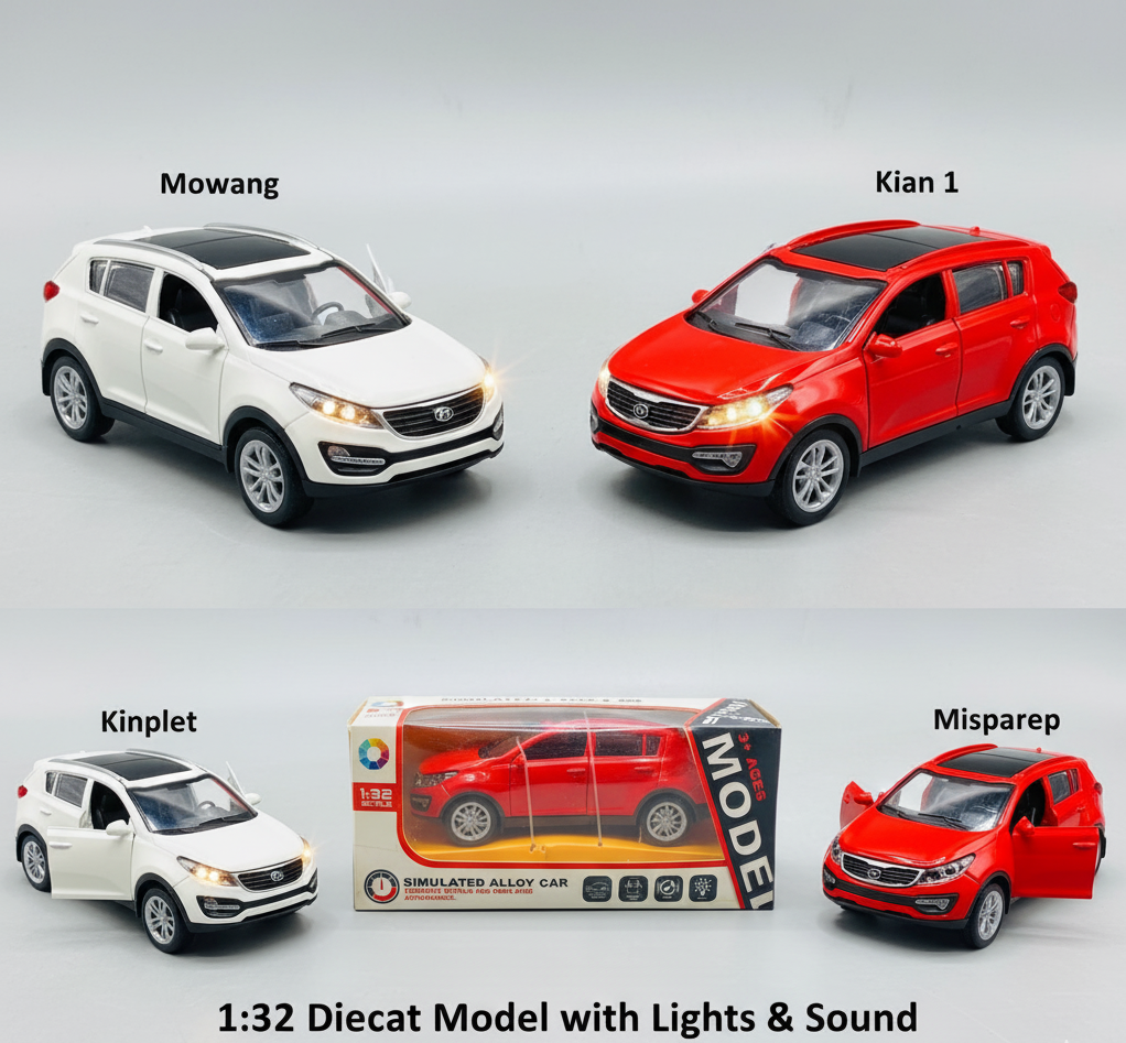 Premium 1:32 Scale Diecast Model Kia SUV Car